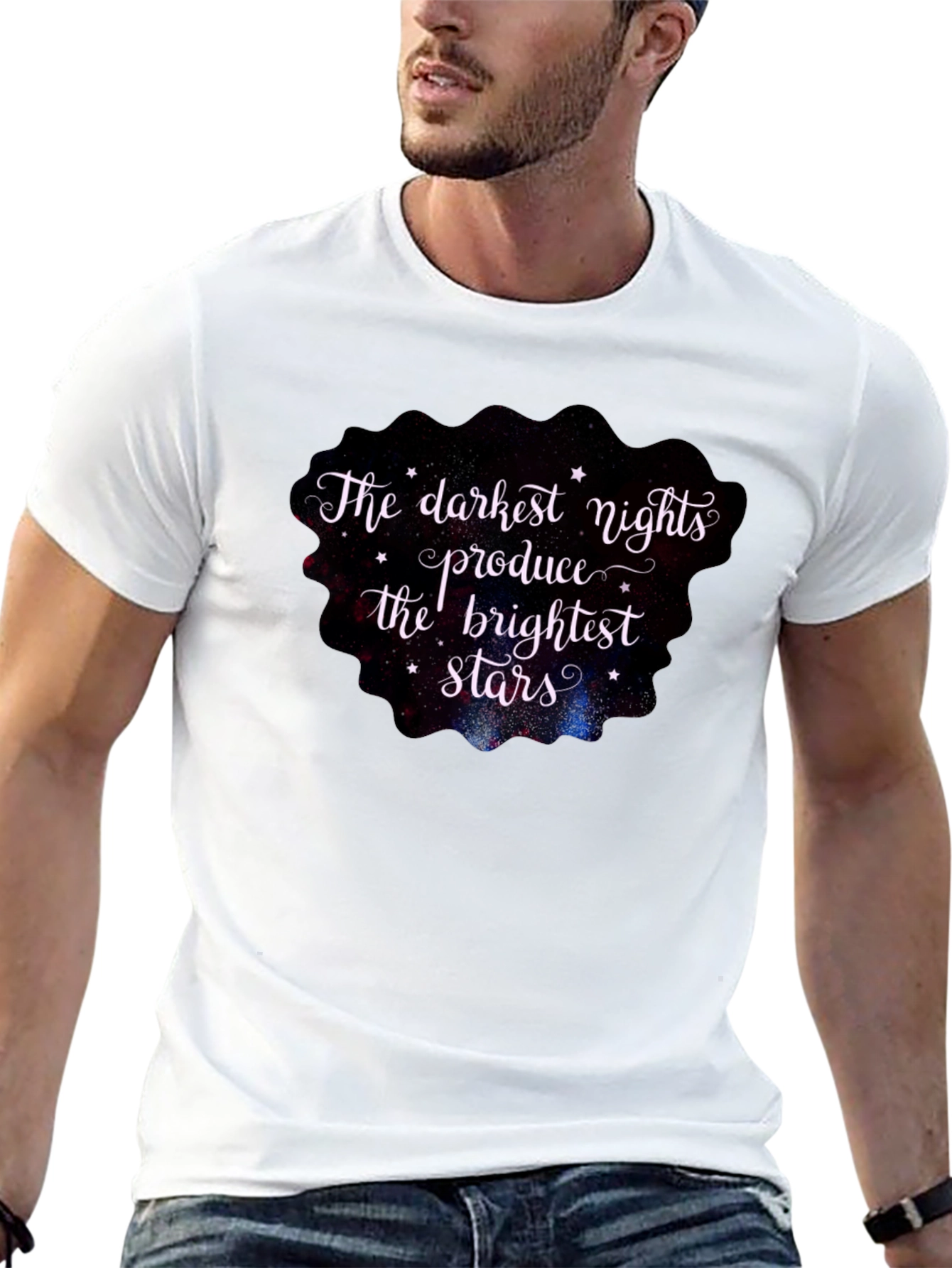 The Darkest Nights Stars Graphic Tee