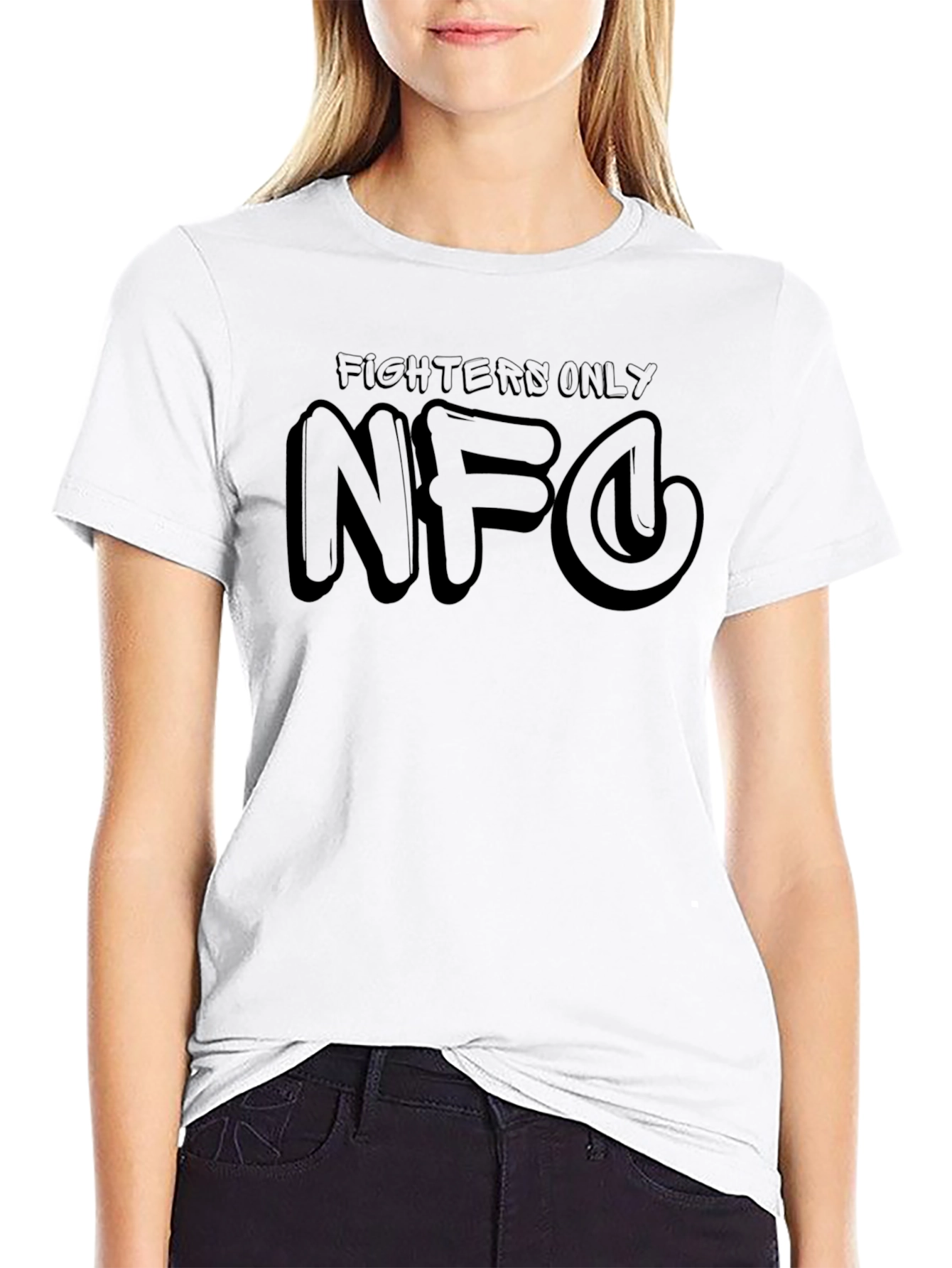 Fighters Only NFO Graphic T-Shirt - Black
