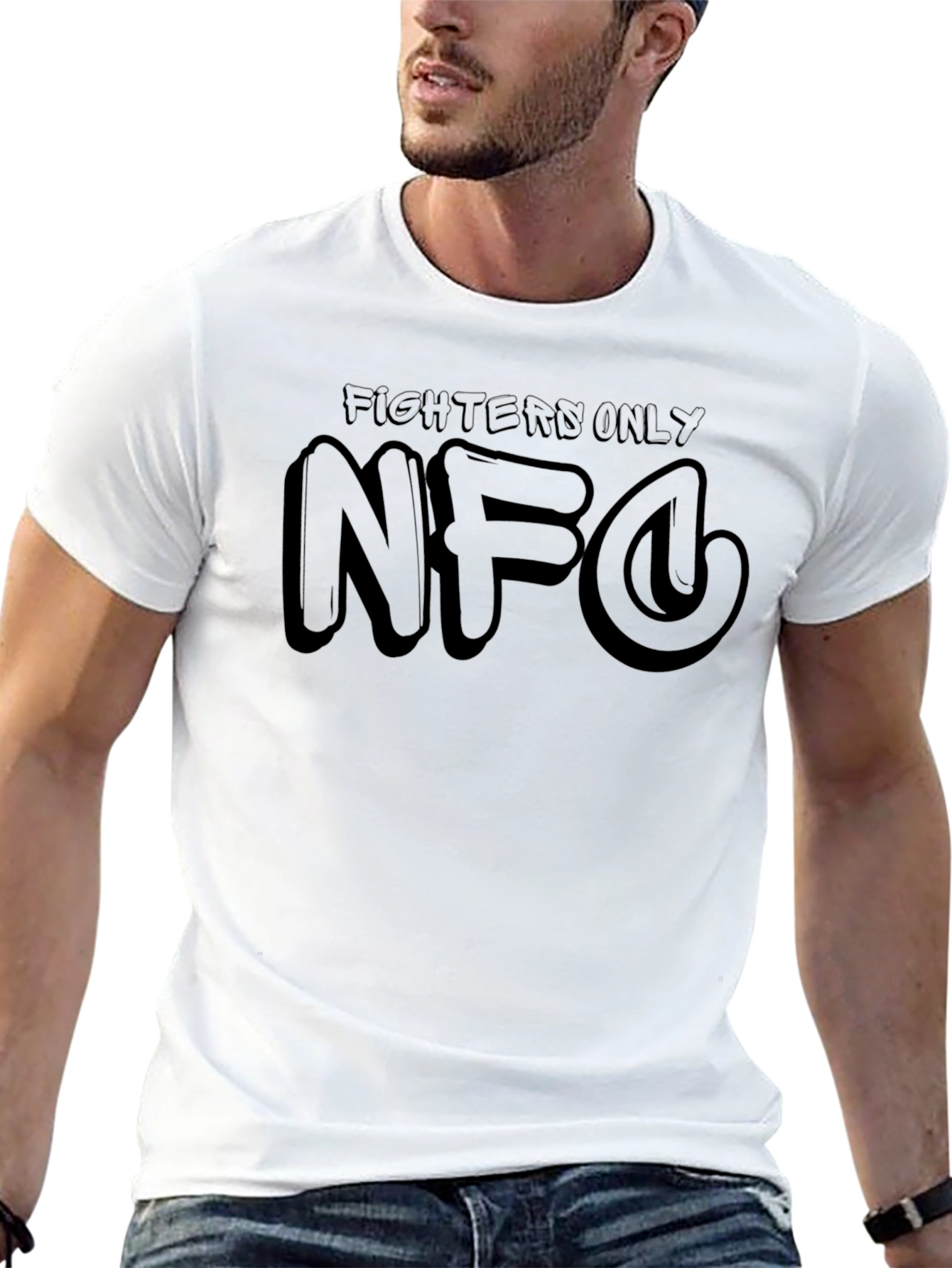 Fighters Only NFO Graphic T-Shirt - Black