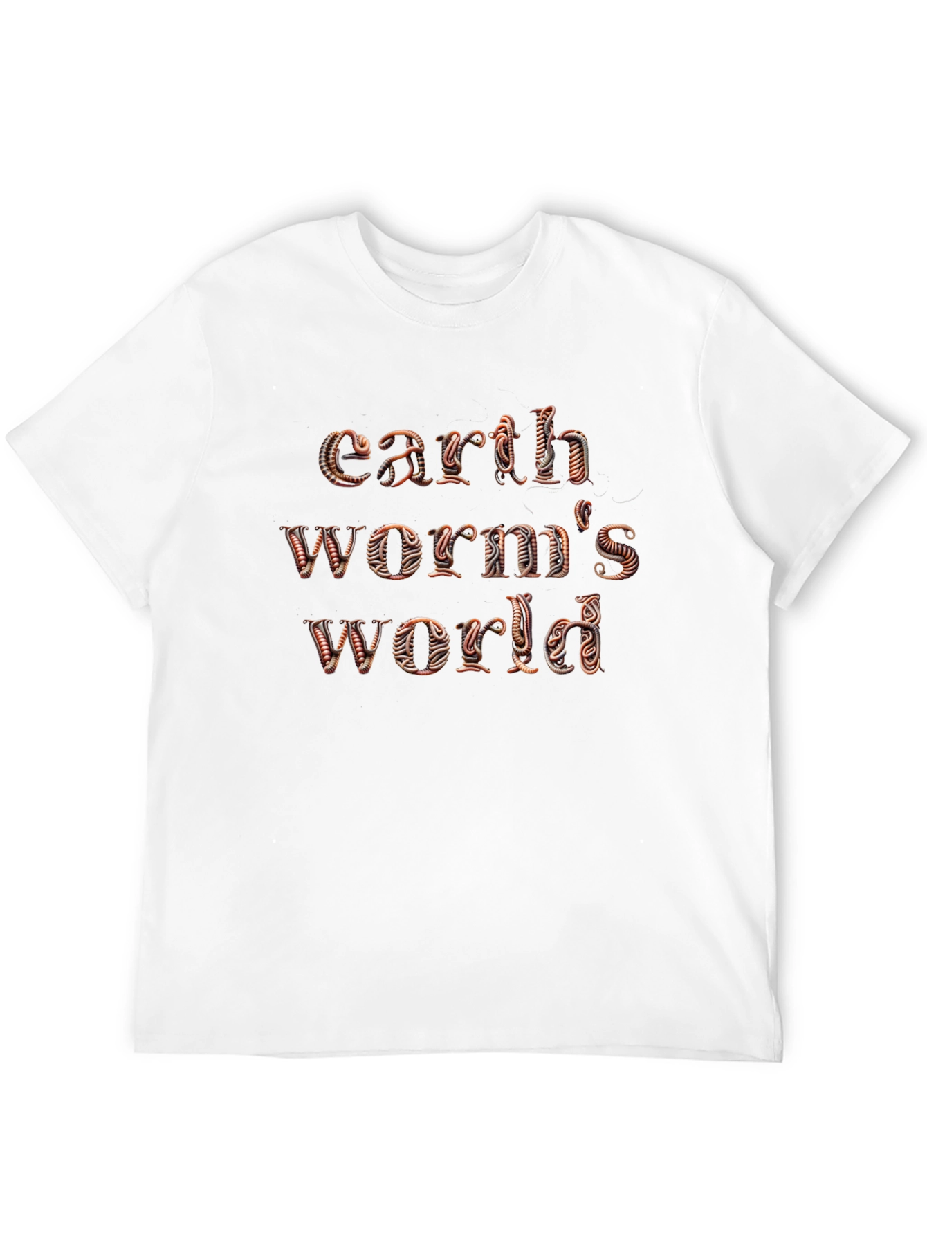 Earthworms World Graphic Tee - Black
