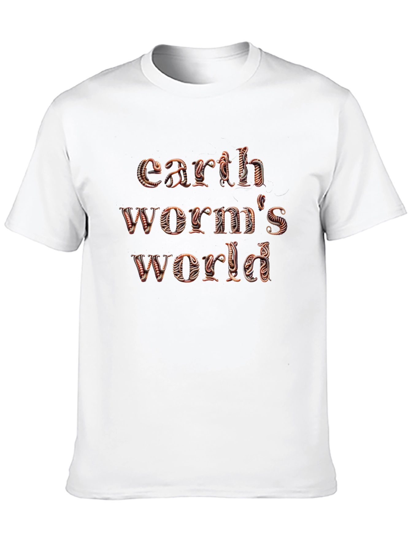 Earthworms World Graphic Tee - Black