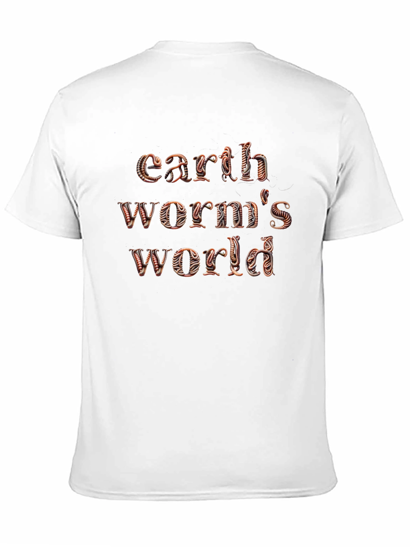 Earthworms World Graphic Tee - Black