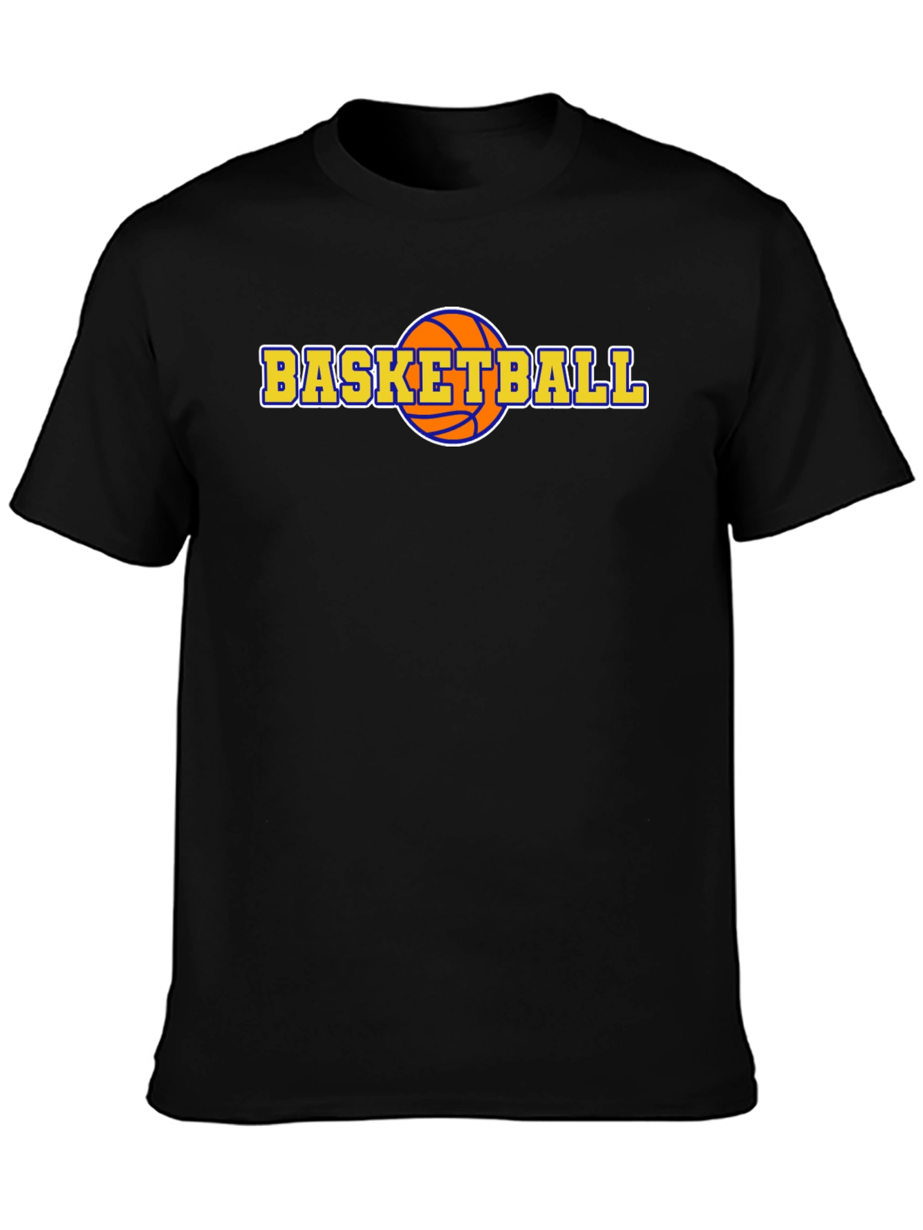 Basketball Graphic Tee - Black