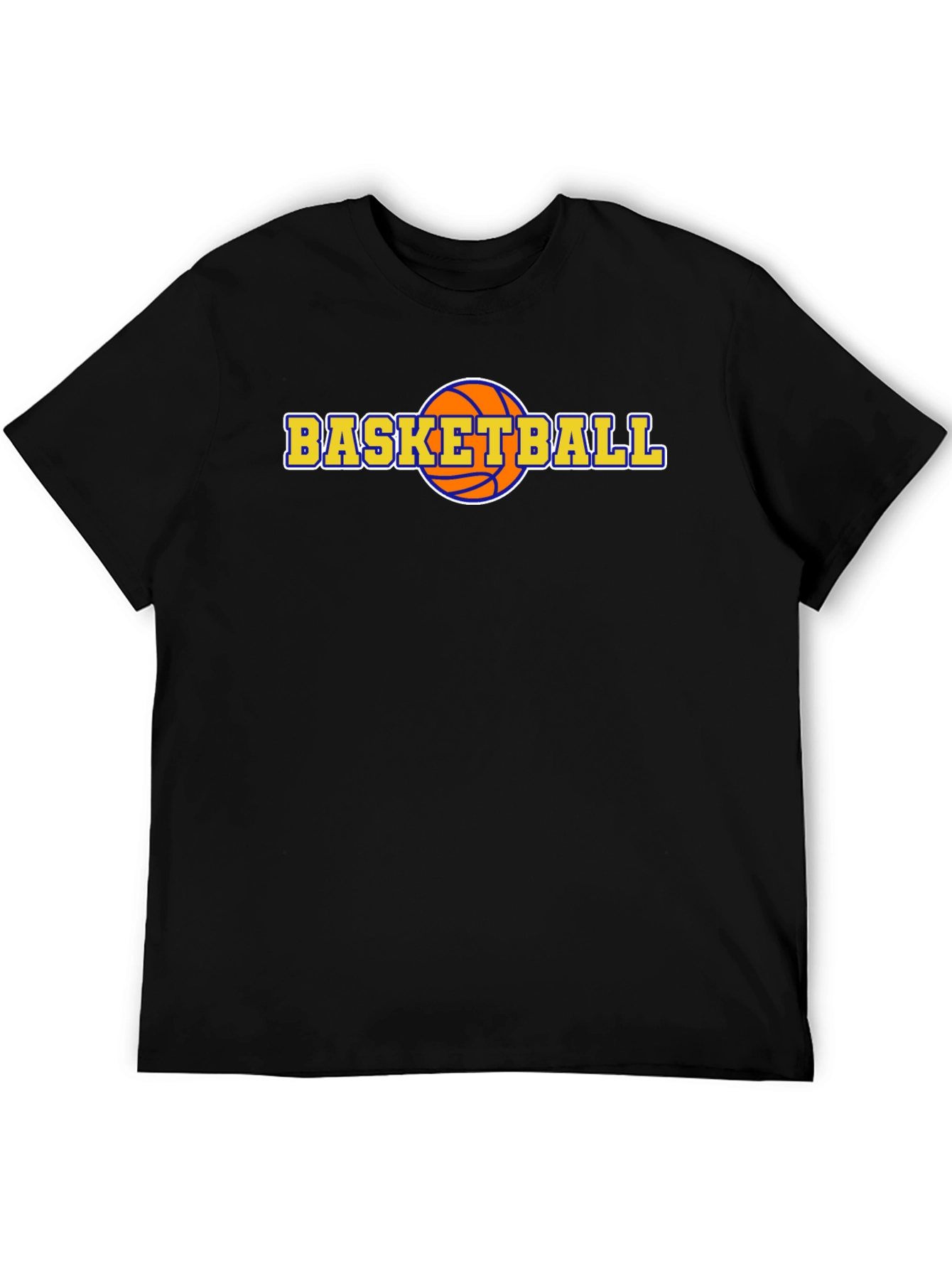 Basketball Graphic Tee - Black