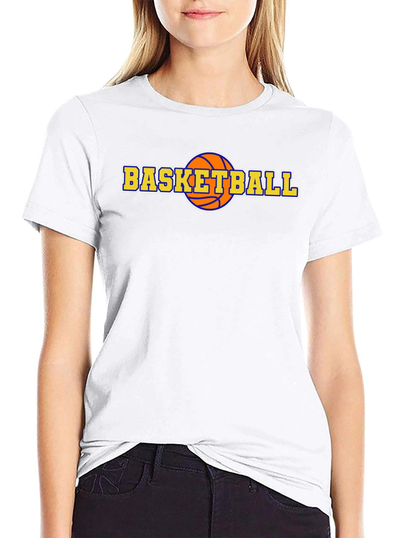Basketball Graphic Tee - Black