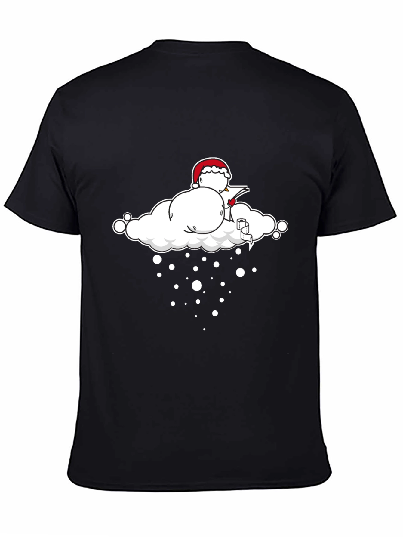 Santa Cloud T-Shirt - Holiday Humor
