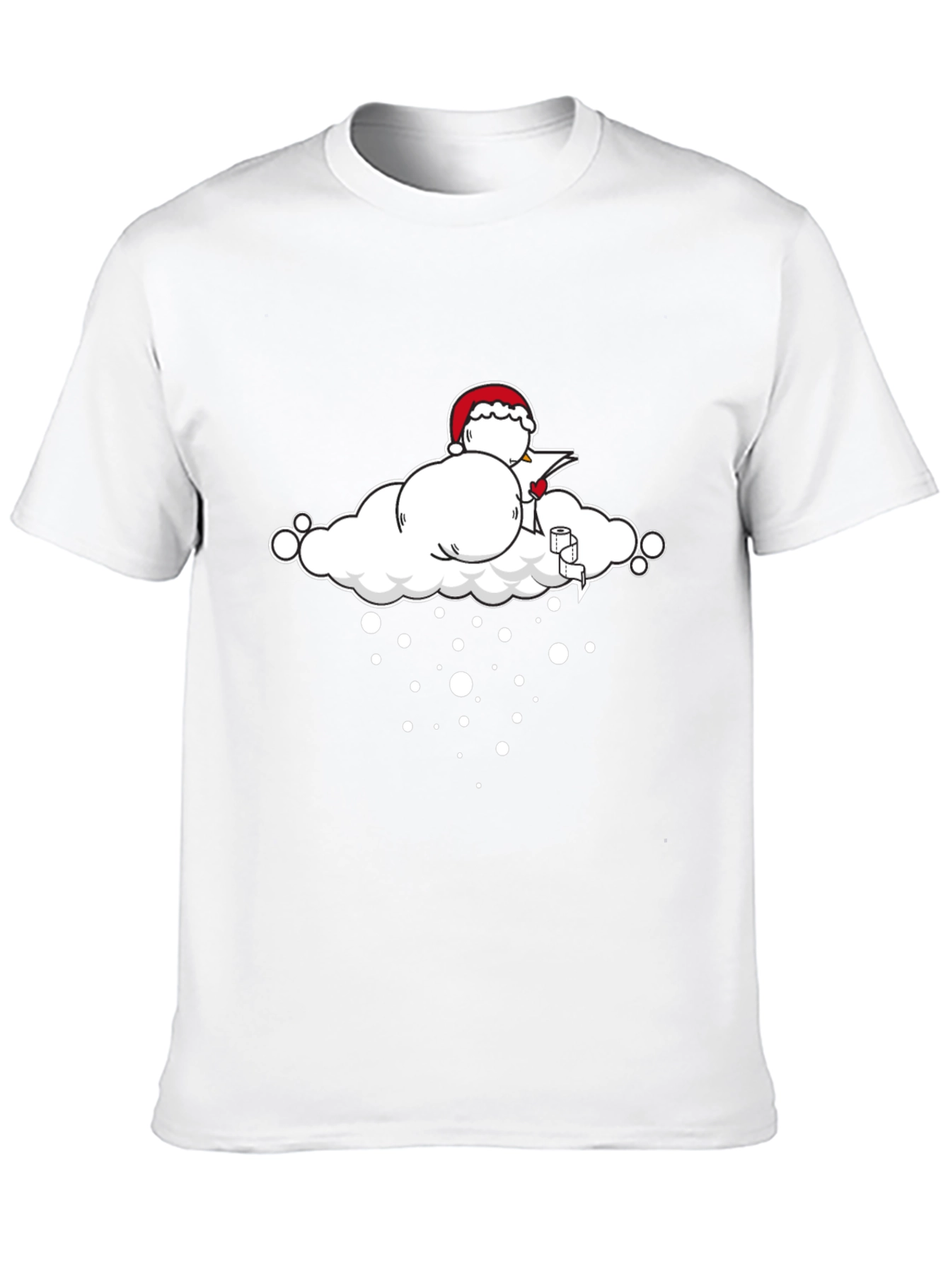 Santa Cloud T-Shirt - Holiday Humor