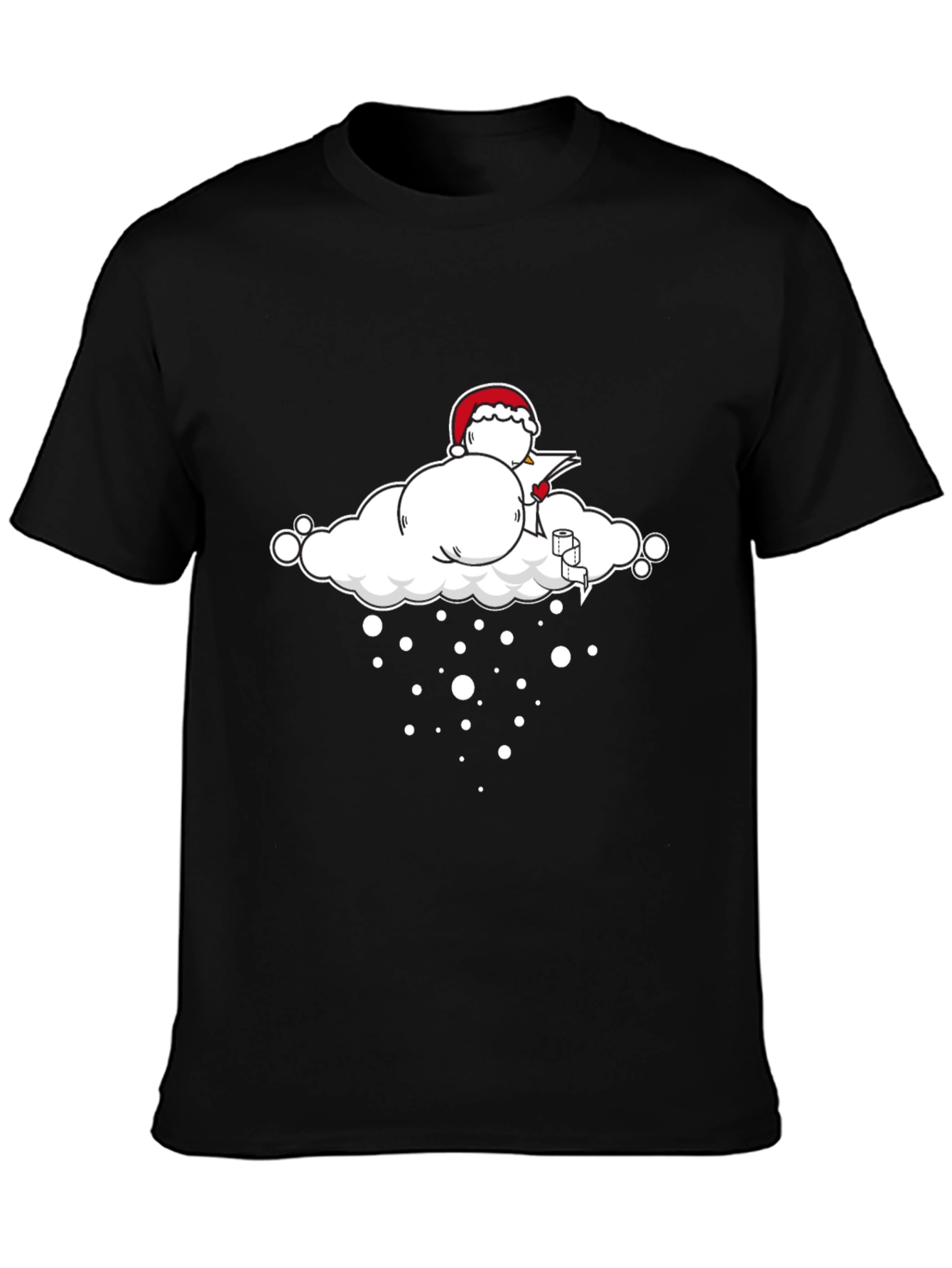 Santa Cloud T-Shirt - Holiday Humor