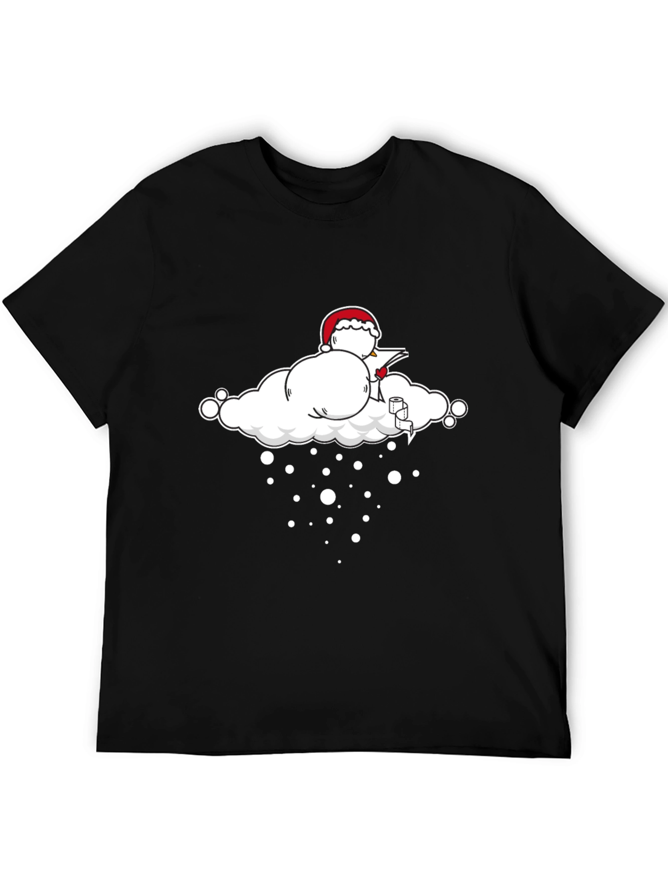 Santa Cloud T-Shirt - Holiday Humor