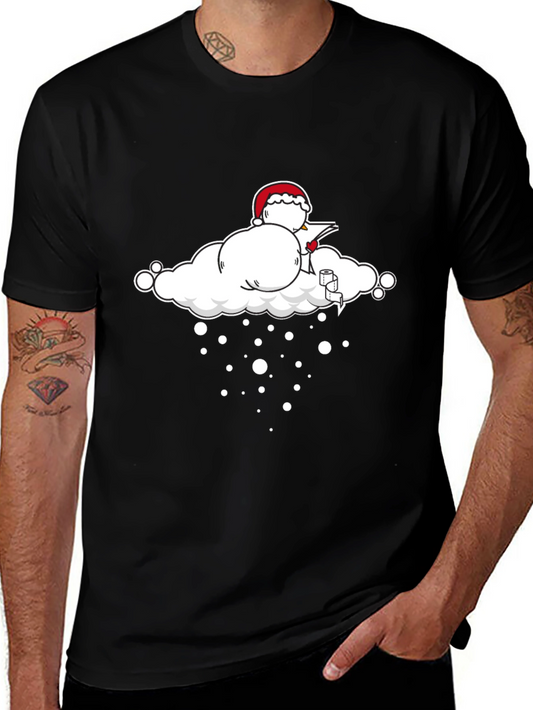 Santa Cloud T-Shirt - Holiday Humor