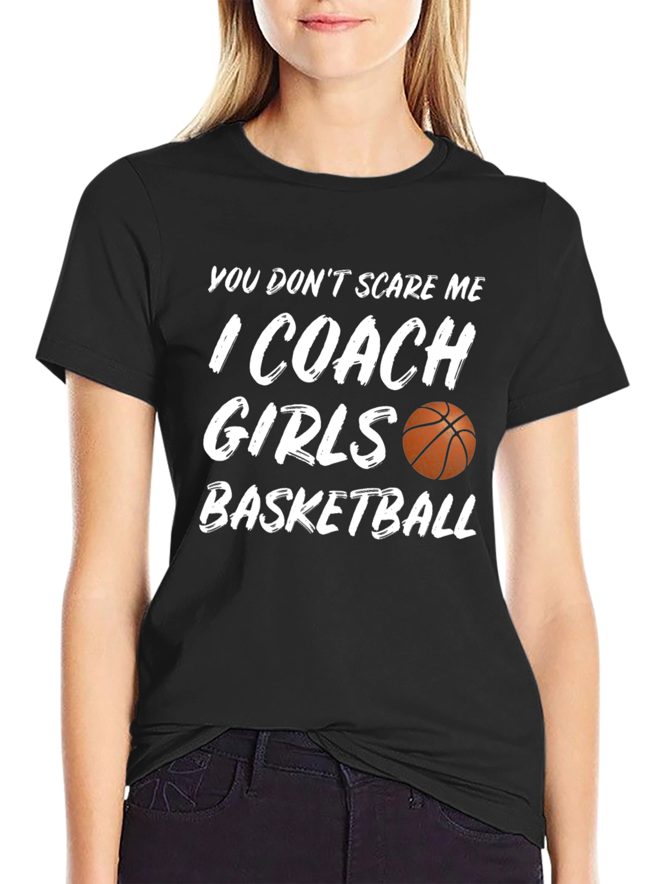 Basketball Coach Girls T-Shirt