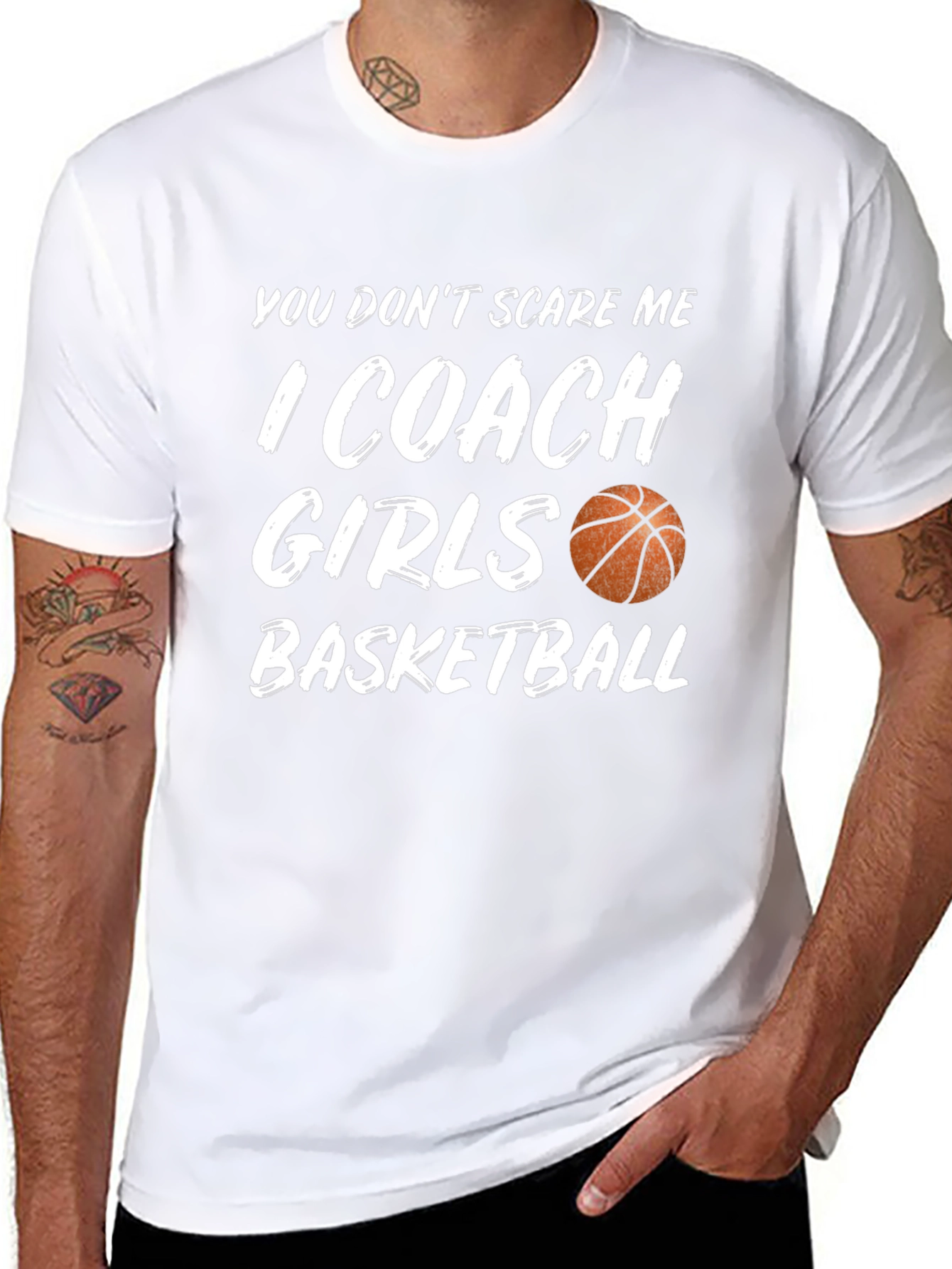 Basketball Coach Girls T-Shirt