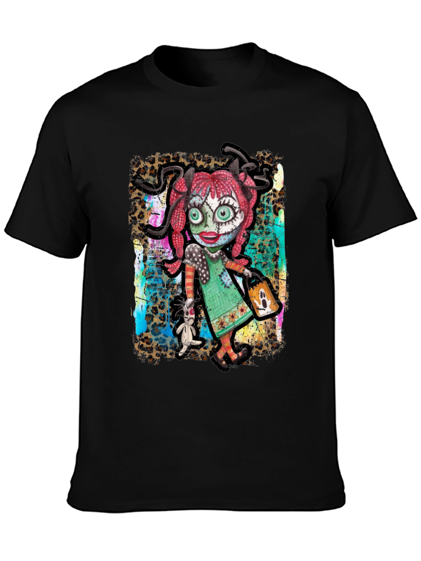 Creepy Cute Doll Graphic T-Shirt