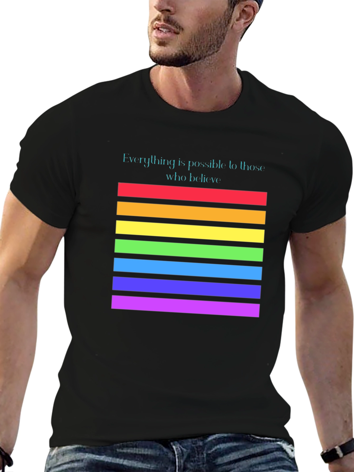 Believe Rainbow Pride T-Shirt