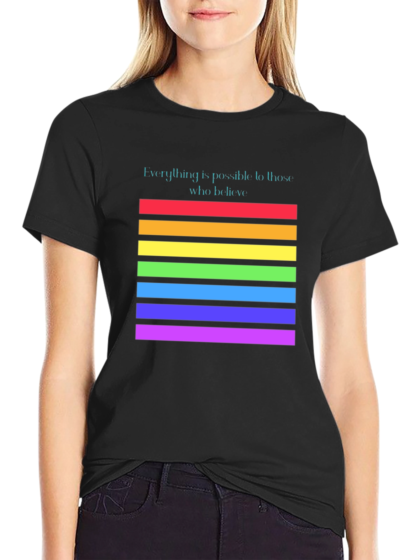 Believe Rainbow Pride T-Shirt
