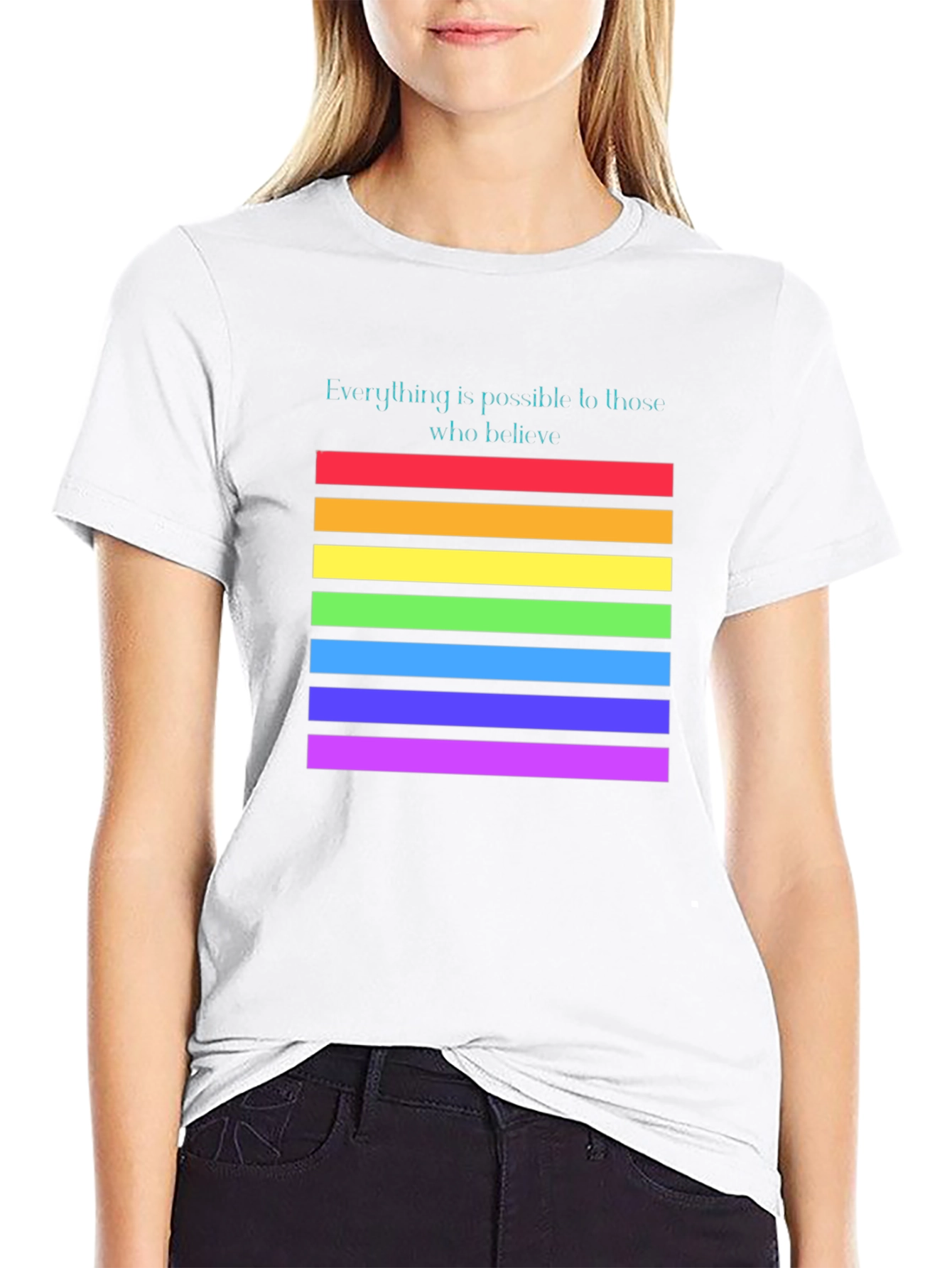Believe Rainbow Pride T-Shirt