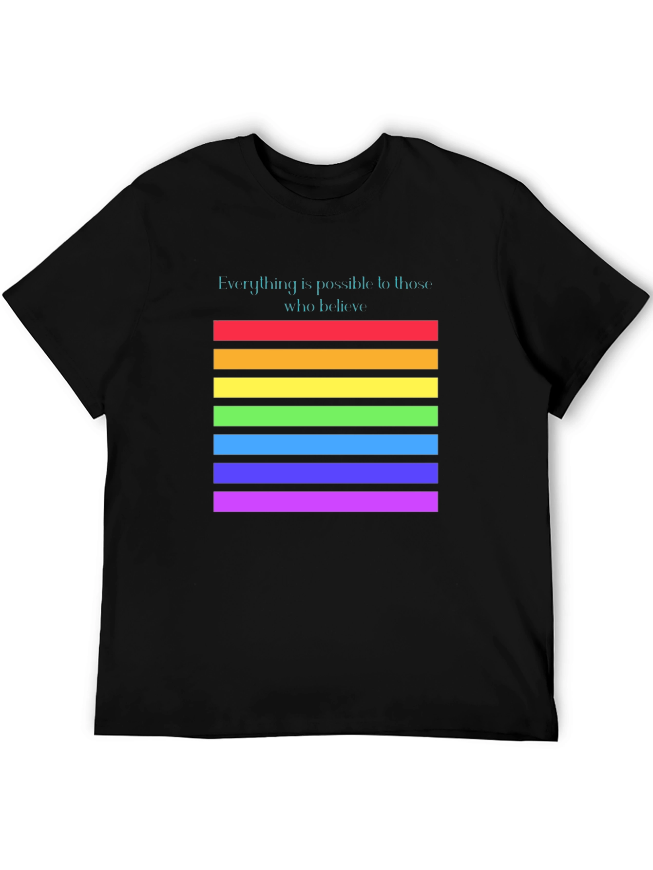 Believe Rainbow Pride T-Shirt