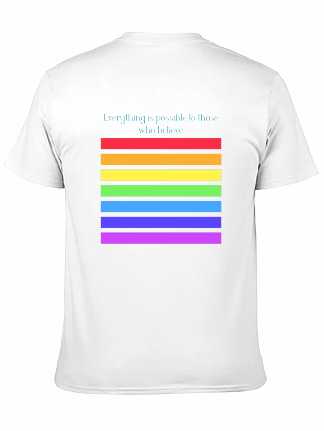 Believe Rainbow Pride T-Shirt