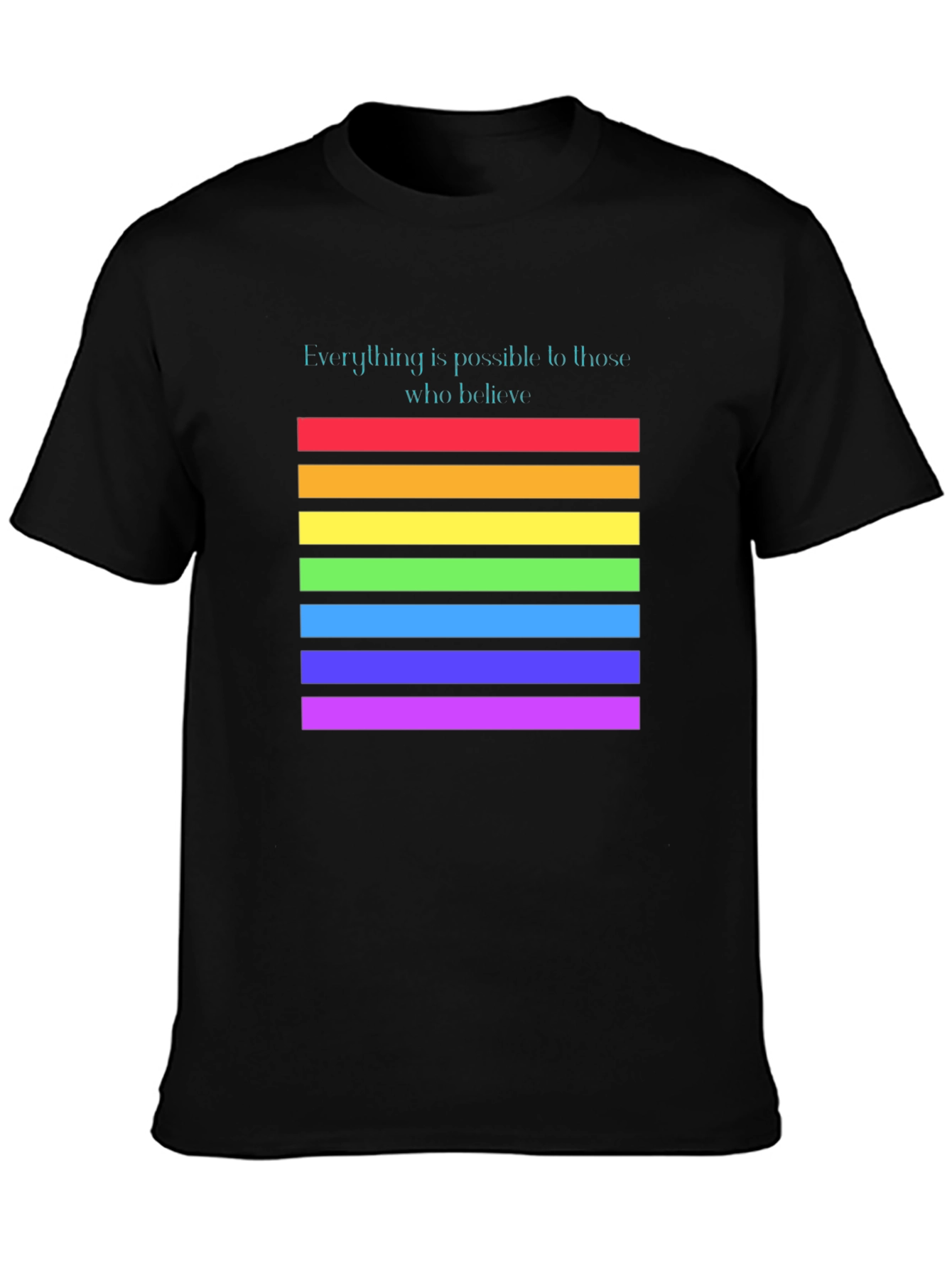 Believe Rainbow Pride T-Shirt