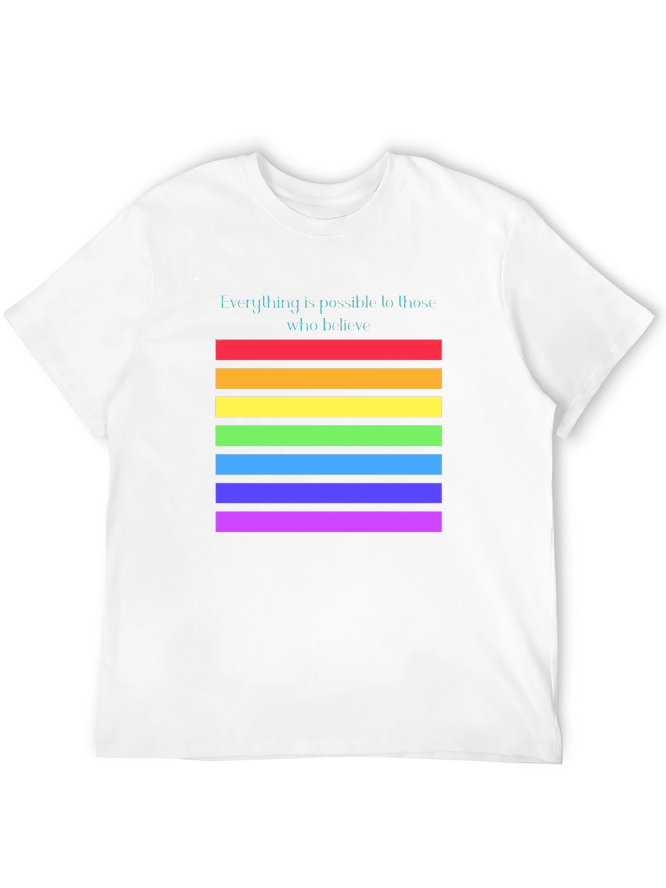 Believe Rainbow Pride T-Shirt