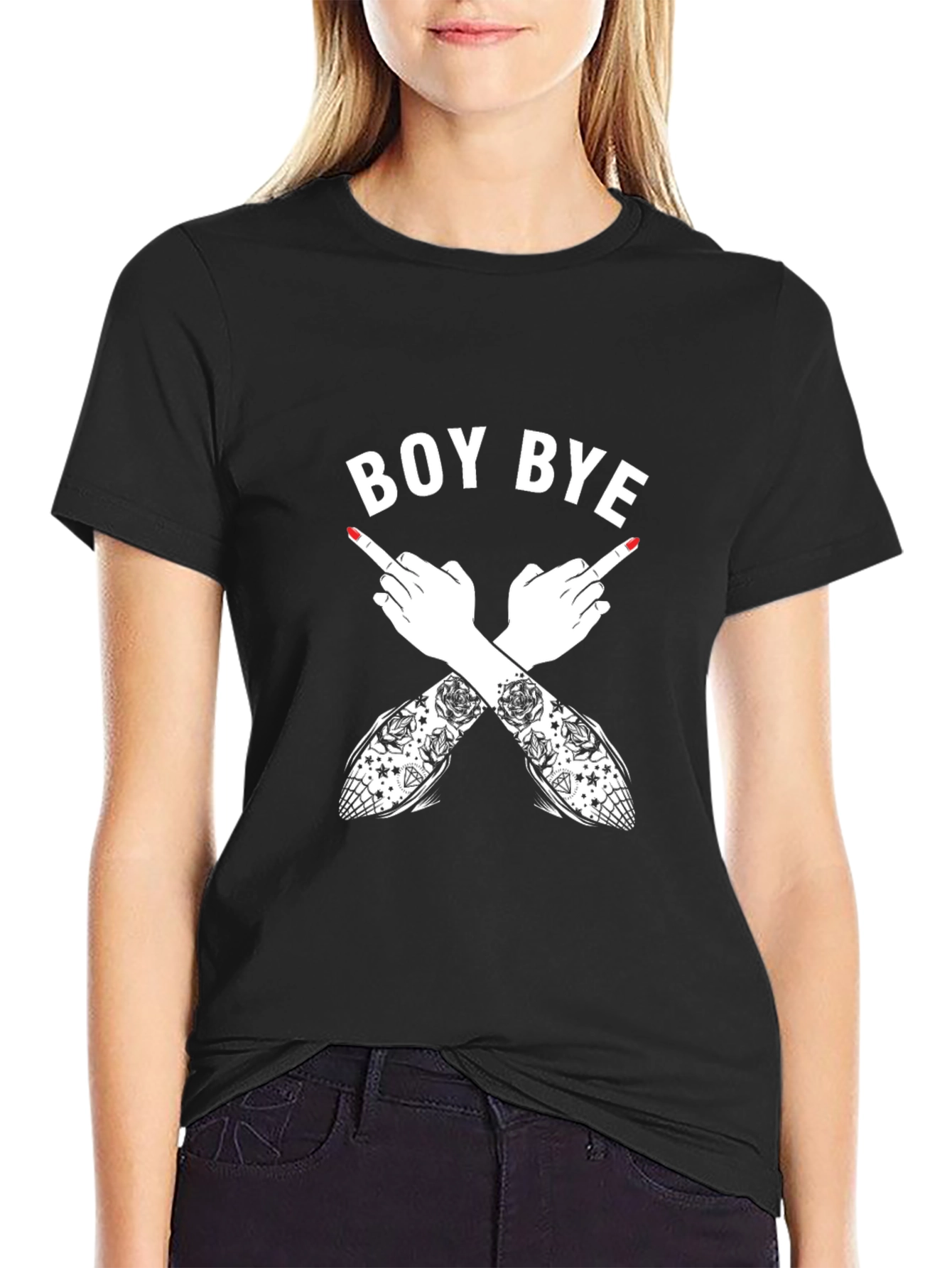 Boy Bye T-Shirt - Graphic Tee for Women