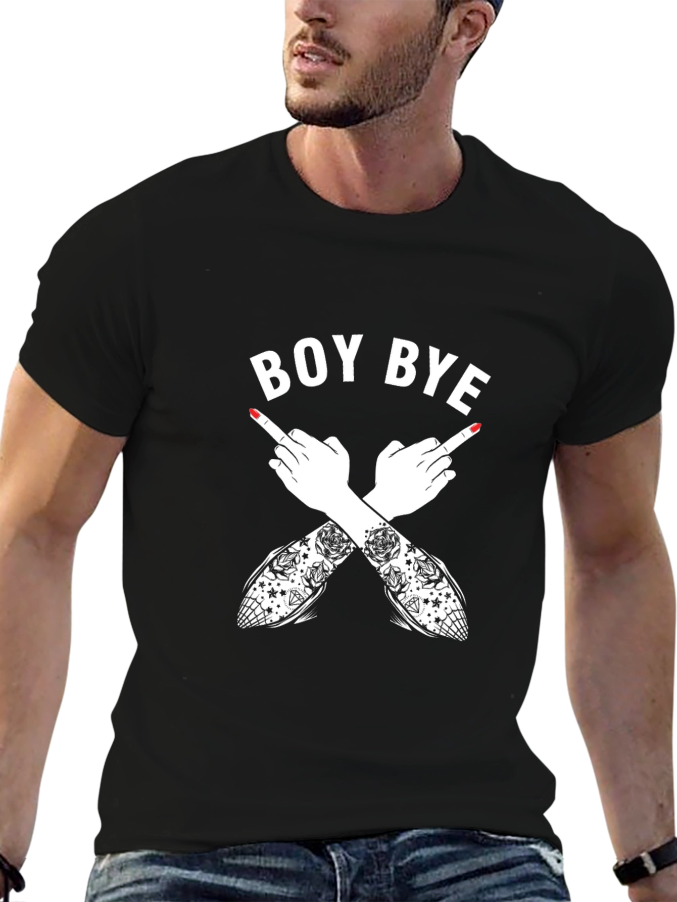 Boy Bye T-Shirt - Graphic Tee for Women