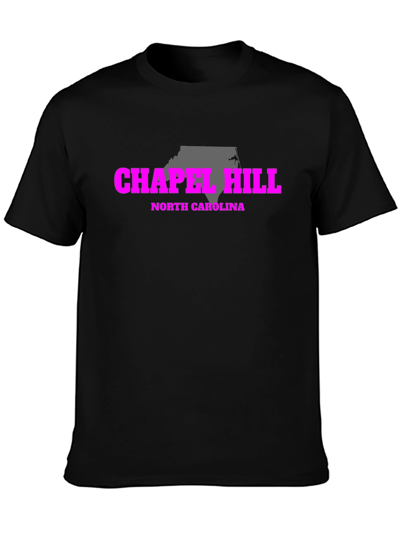 Chapel Hill North Carolina Black Graphic Tee