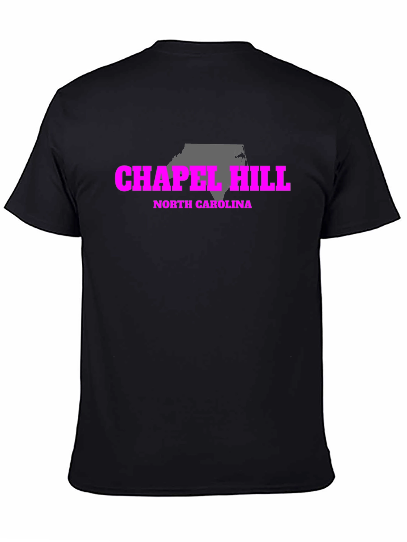 Chapel Hill North Carolina Black Graphic Tee