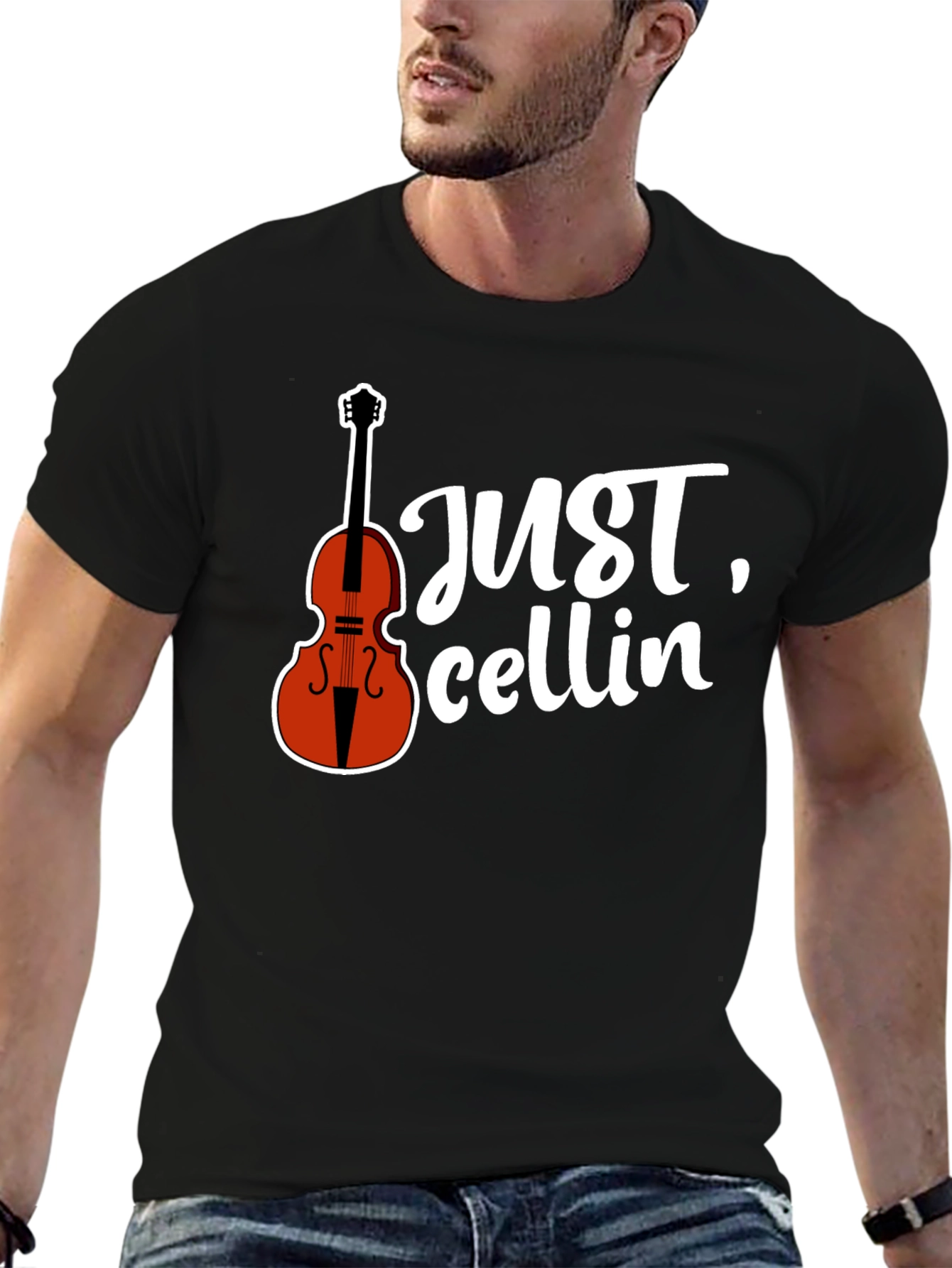 Just Cellin T-Shirt - Black