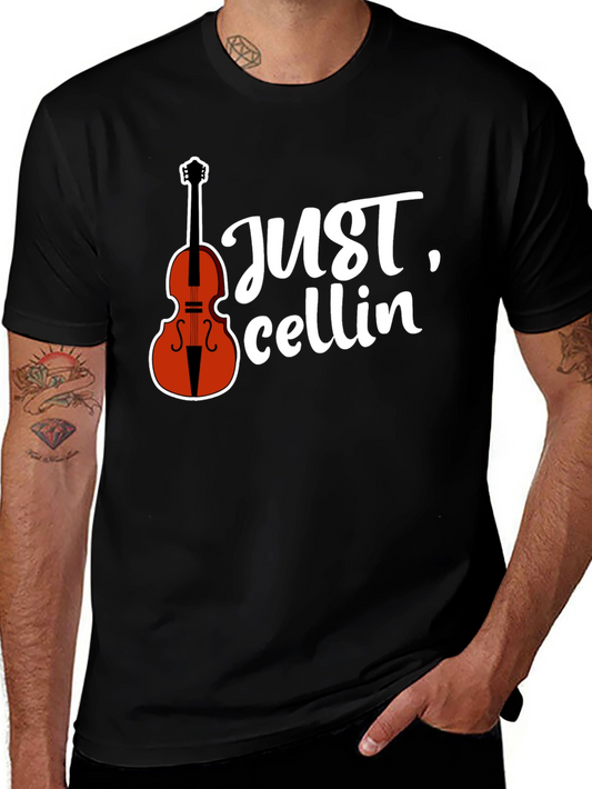 Just Cellin T-Shirt - Black