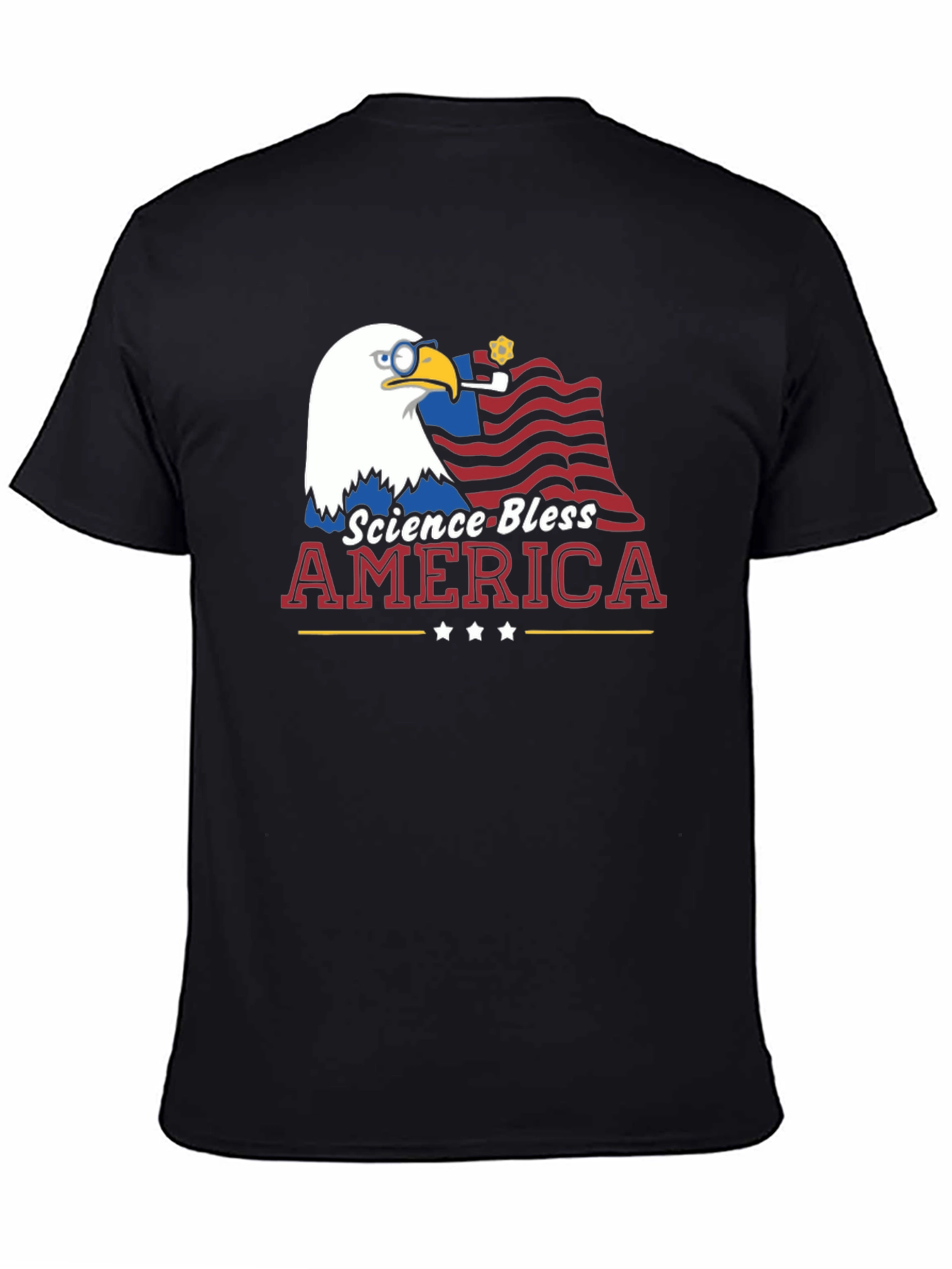 Science Bless America Graphic T-Shirt