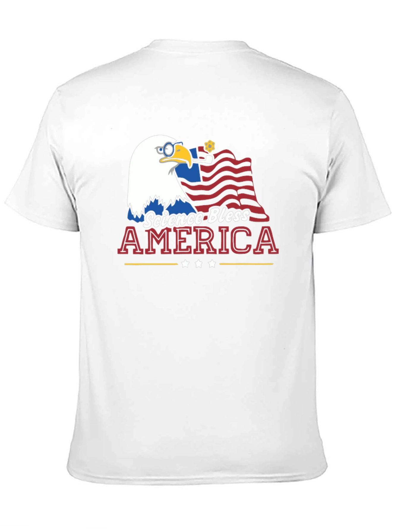 Science Bless America Graphic T-Shirt