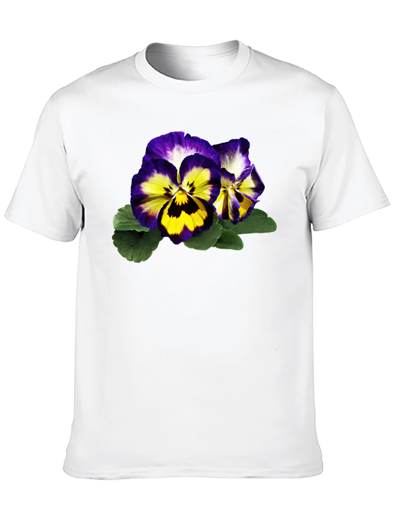 Pansy Graphic T-Shirt - Botanical Tee