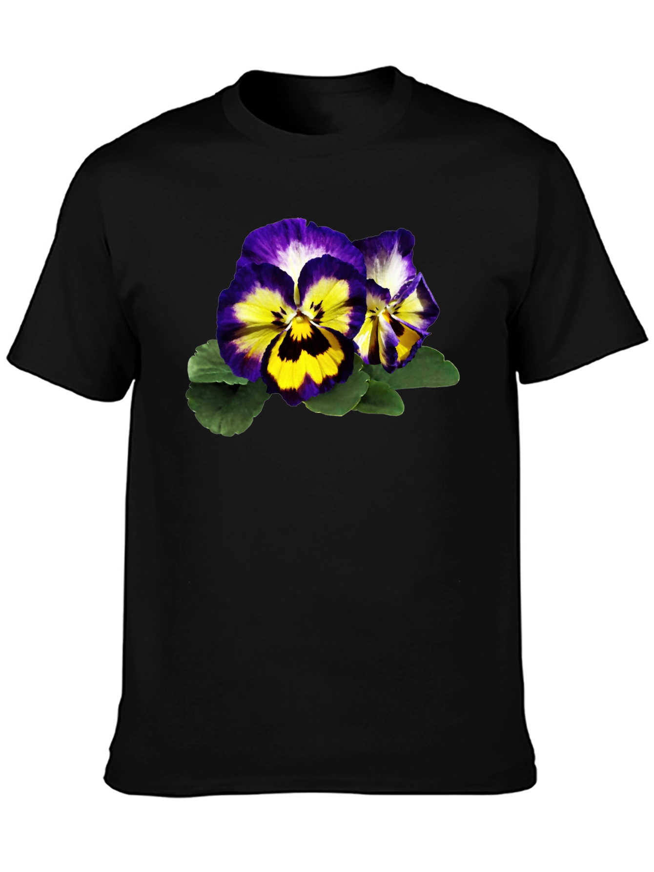 Pansy Graphic T-Shirt - Botanical Tee