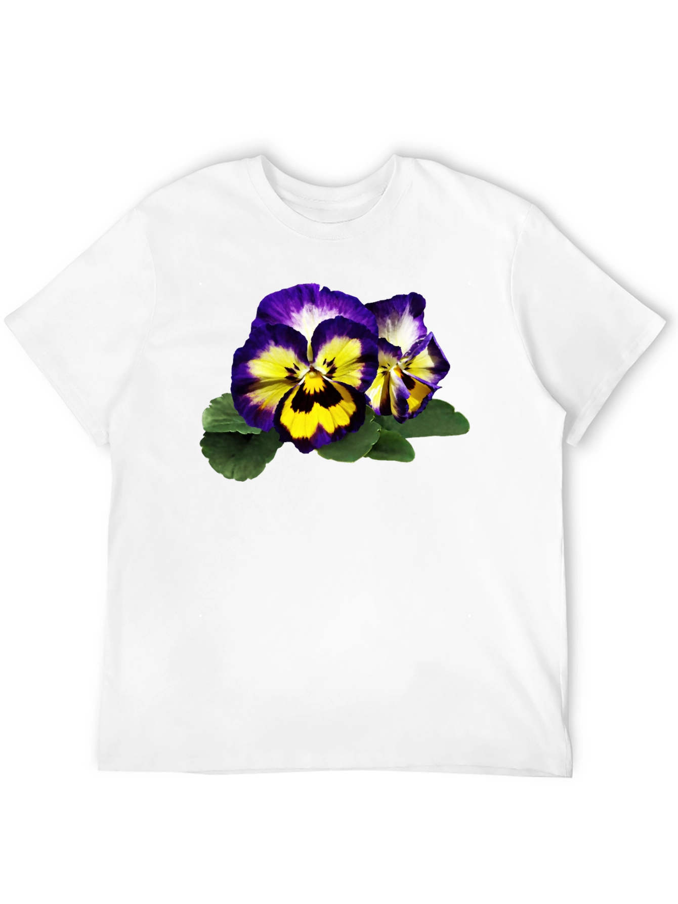 Pansy Graphic T-Shirt - Botanical Tee