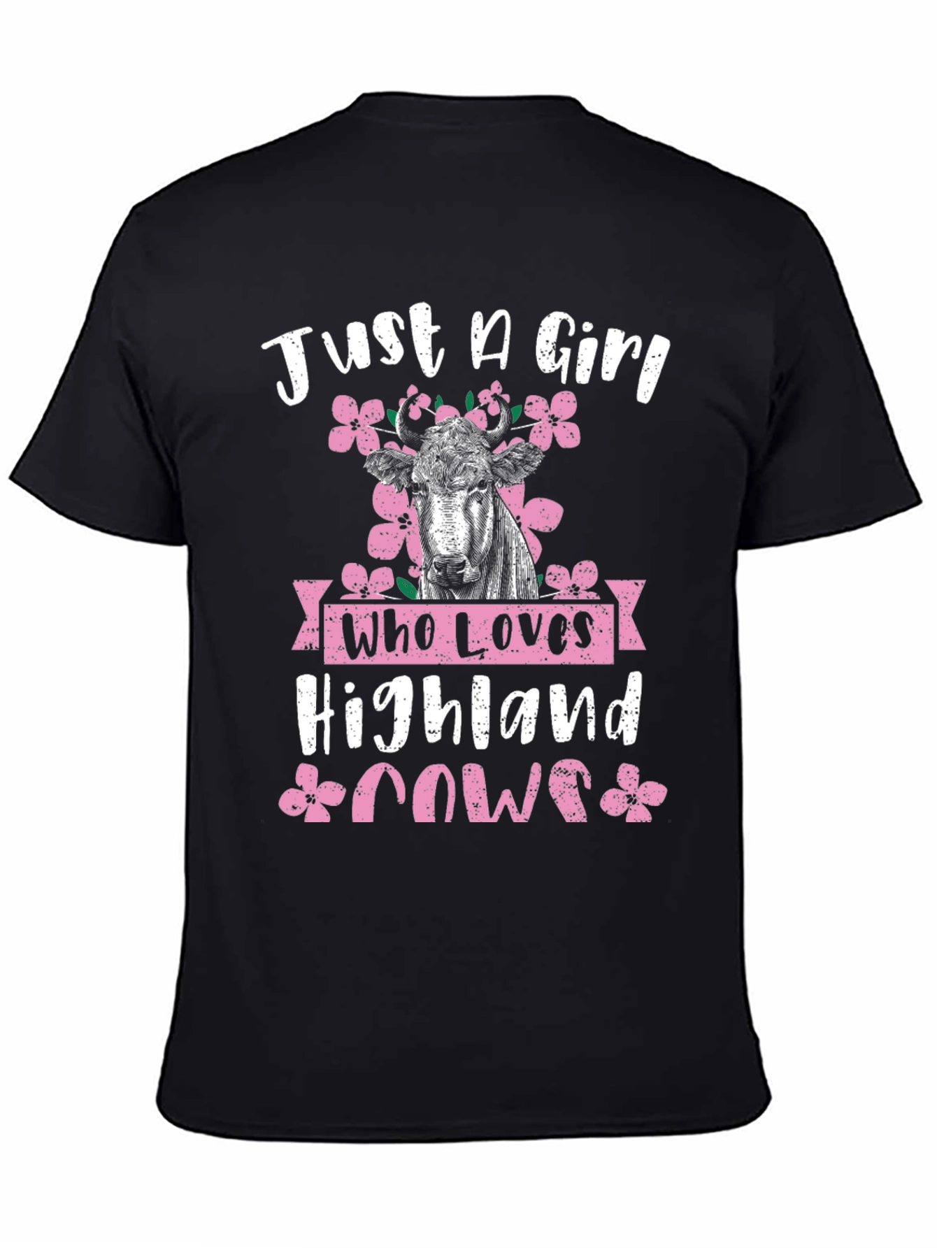 Just A Girl Who Loves Highland Cows T-Shirt