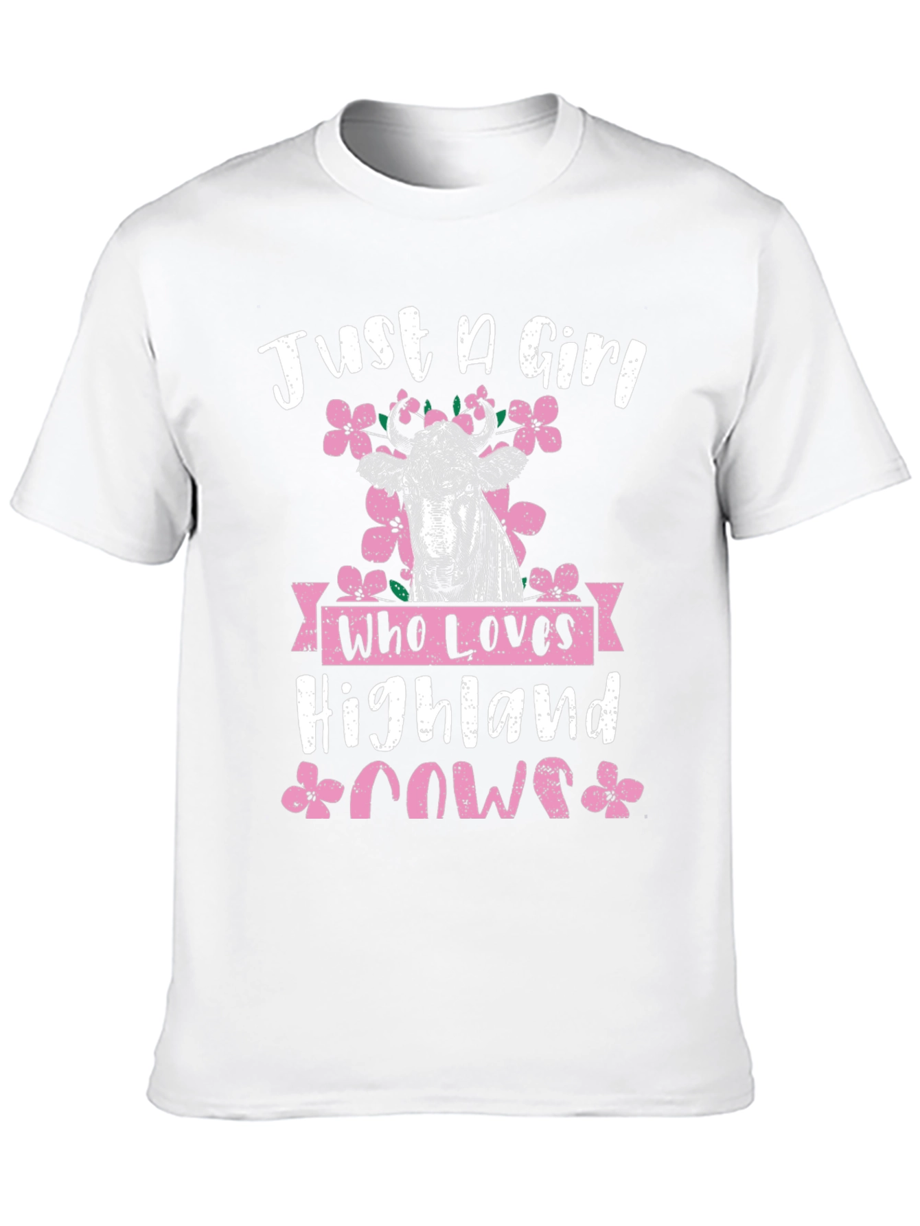 Just A Girl Who Loves Highland Cows T-Shirt