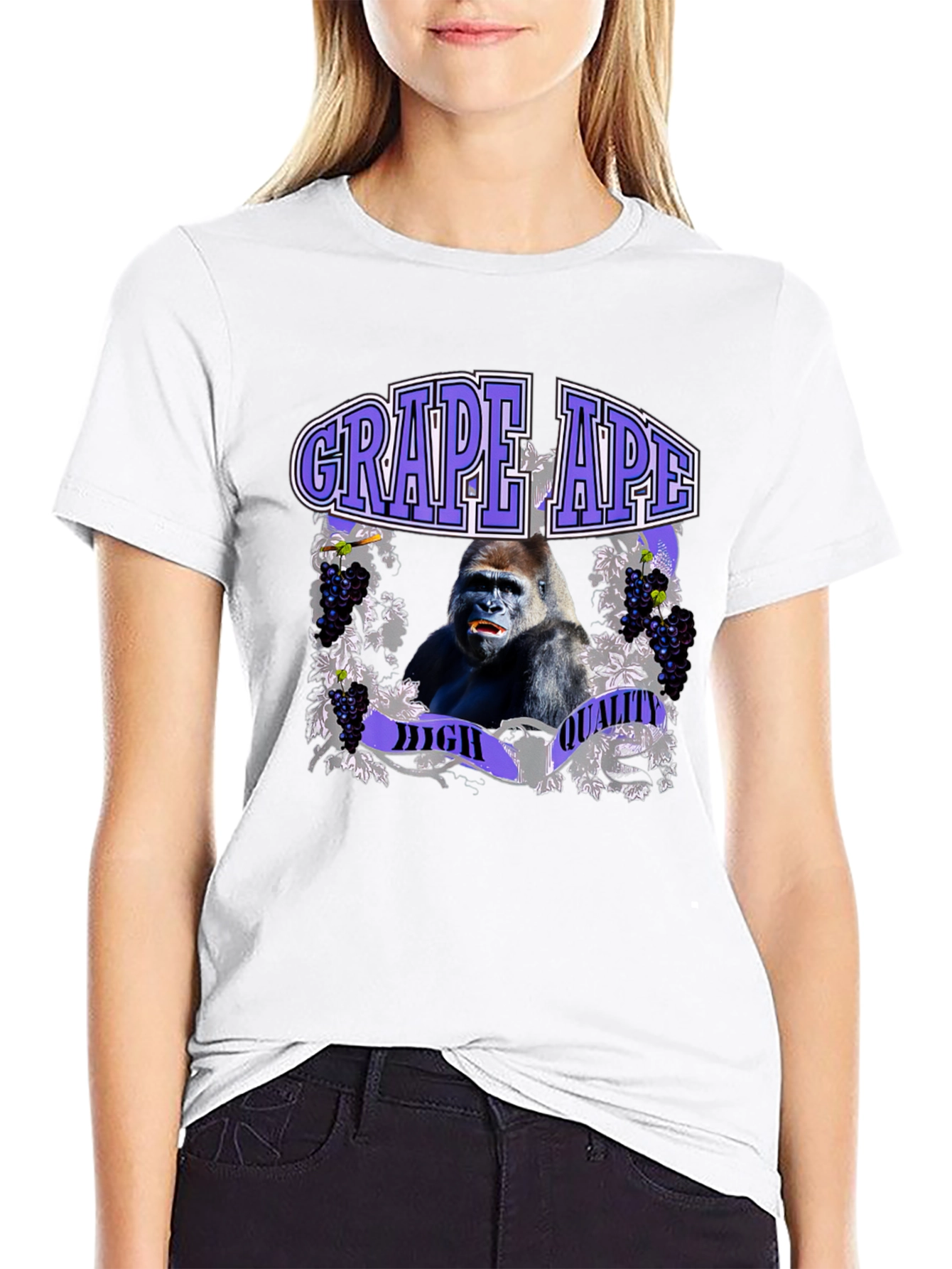 Grape Ape High Quality Graphic T-Shirt