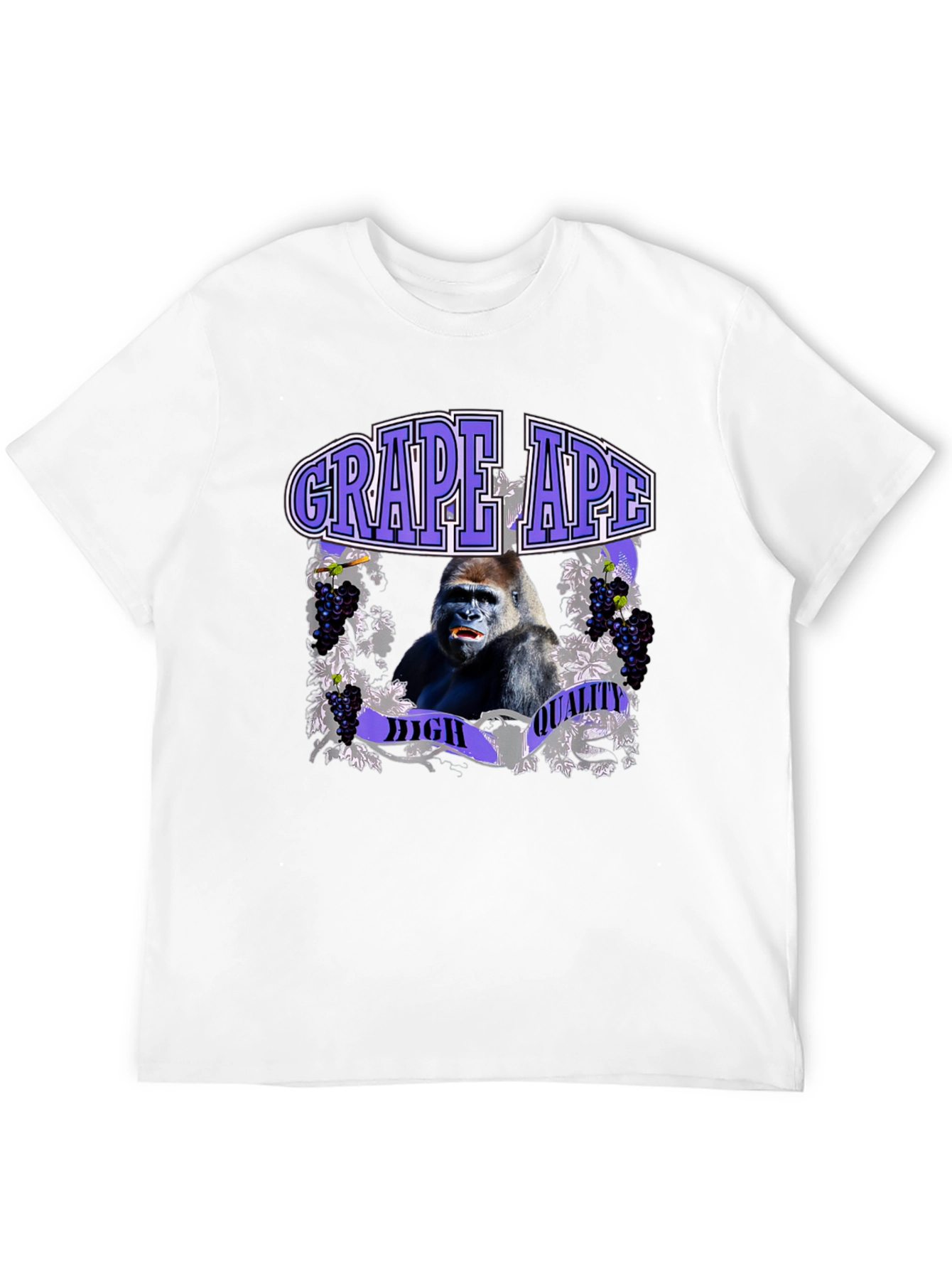 Grape Ape High Quality Graphic T-Shirt