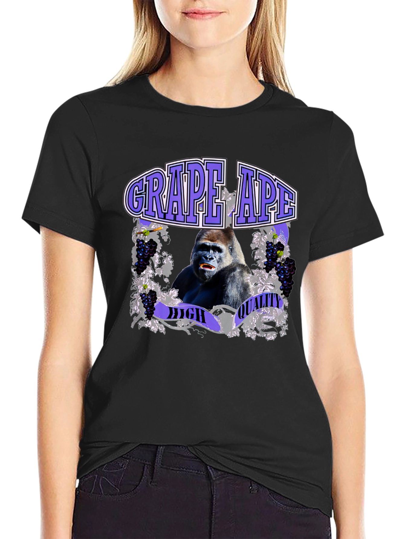 Grape Ape High Quality Graphic T-Shirt