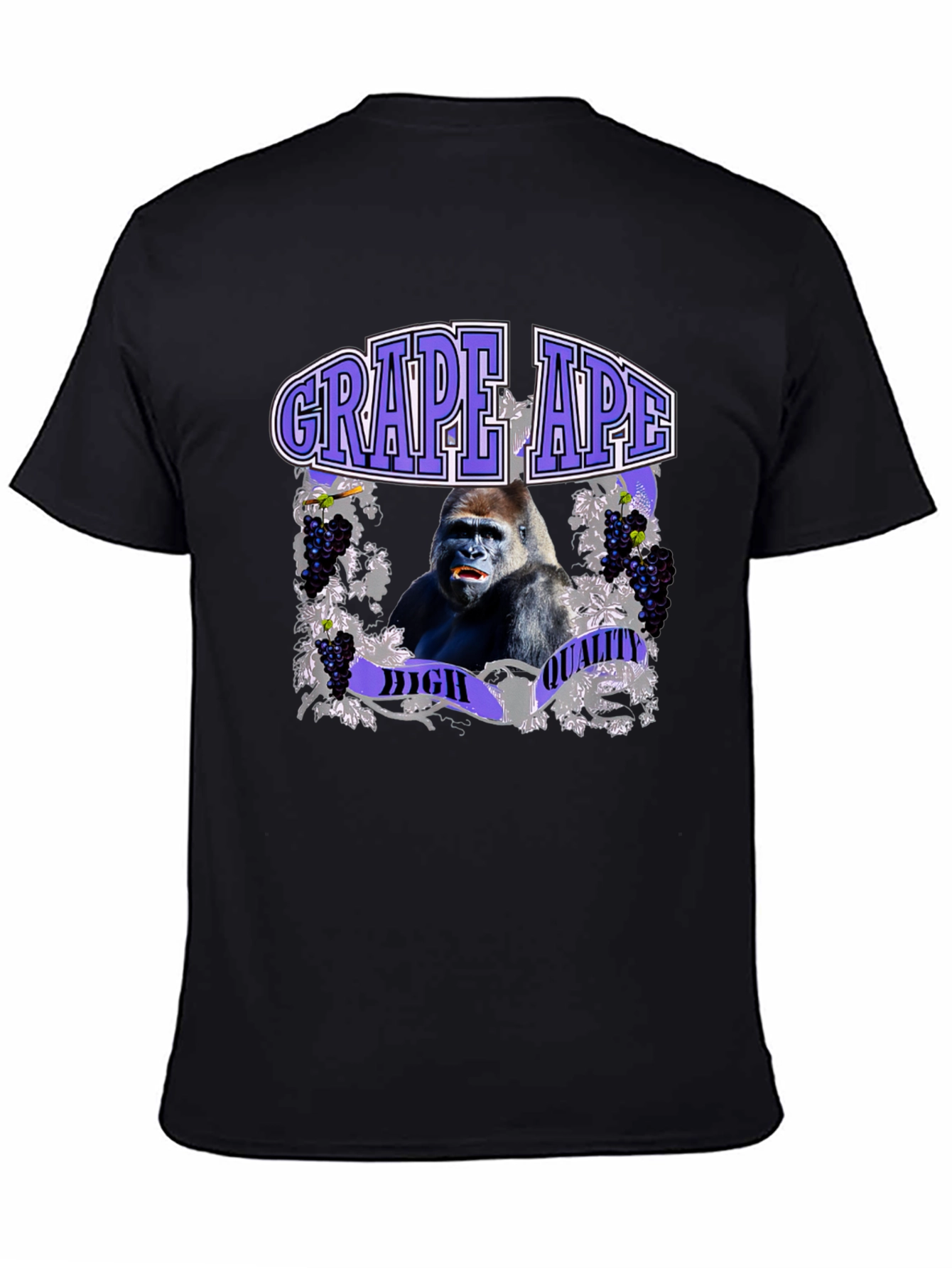 Grape Ape High Quality Graphic T-Shirt