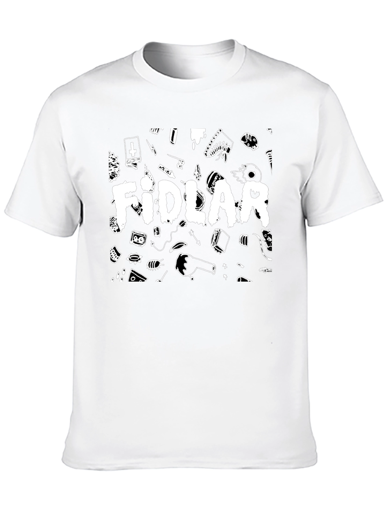 Fidlar Graphic Print Black T-Shirt