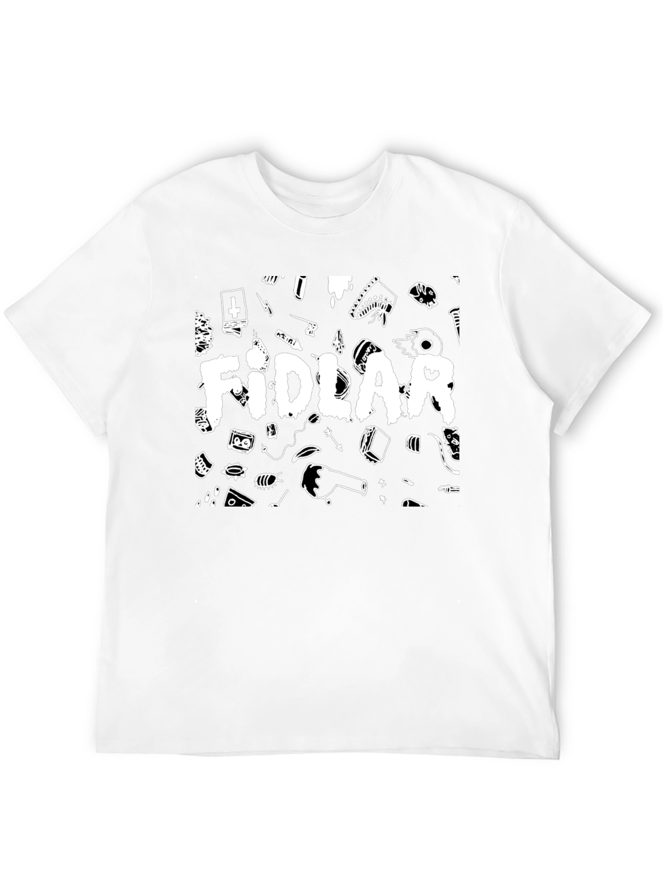 Fidlar Graphic Print Black T-Shirt