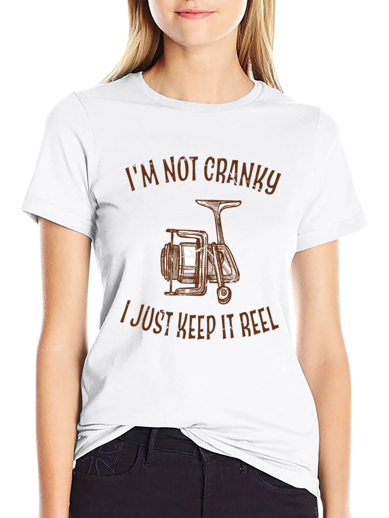 Funny Fishing T-Shirt - I Just Keep It Reel