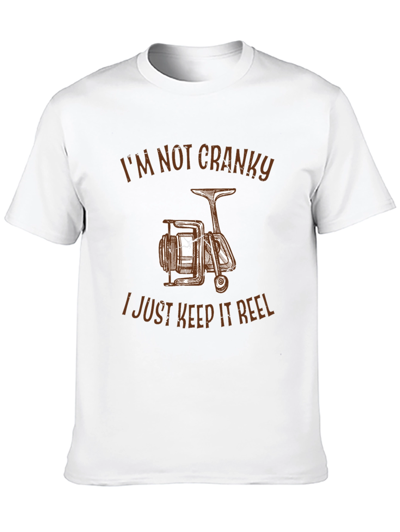 Funny Fishing T-Shirt - I Just Keep It Reel