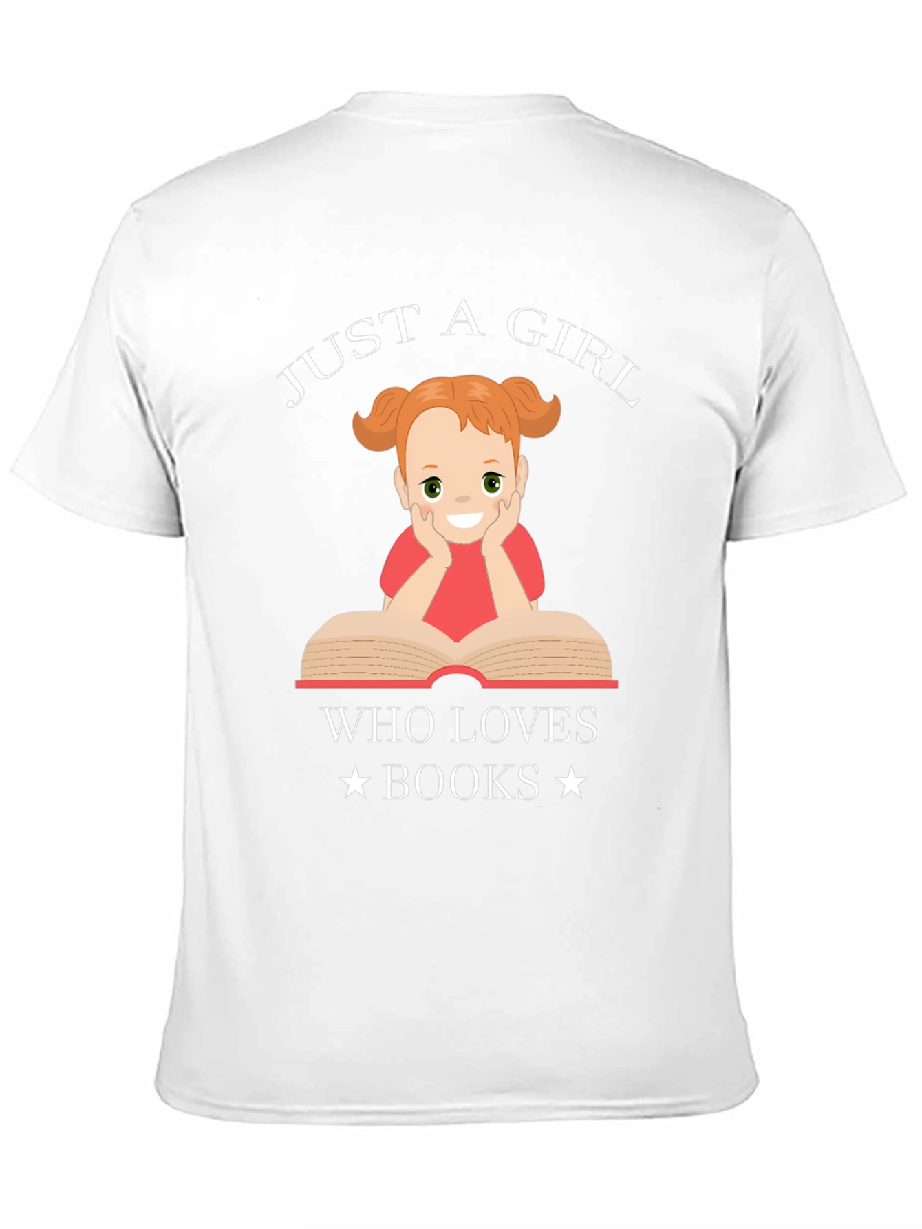 Just A Girl Who Loves Books T-Shirt