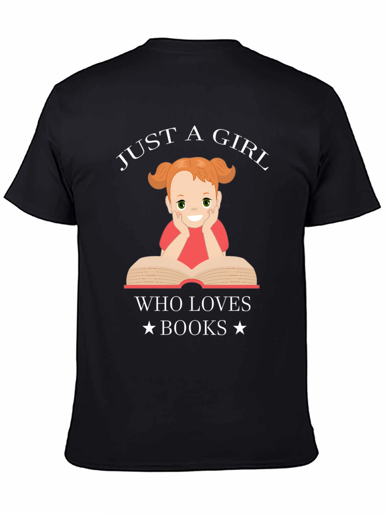 Just A Girl Who Loves Books T-Shirt