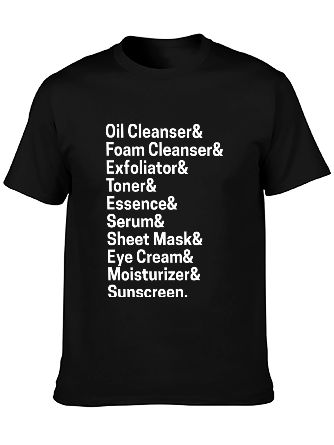 Skincare Routine T-Shirt