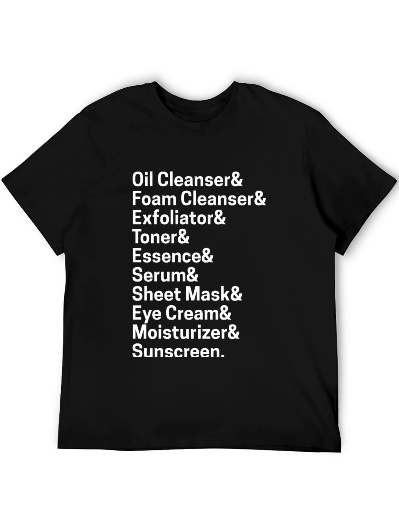 Skincare Routine T-Shirt
