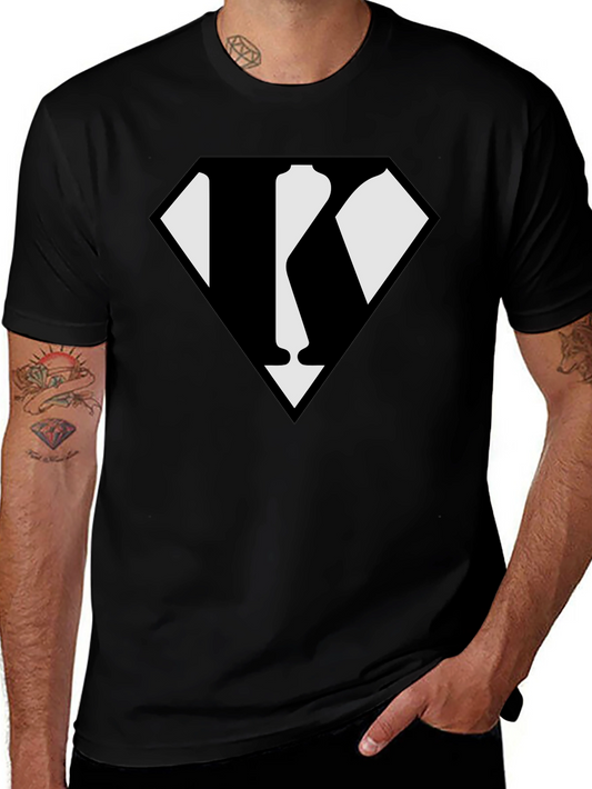 Black T-Shirt with K Logo